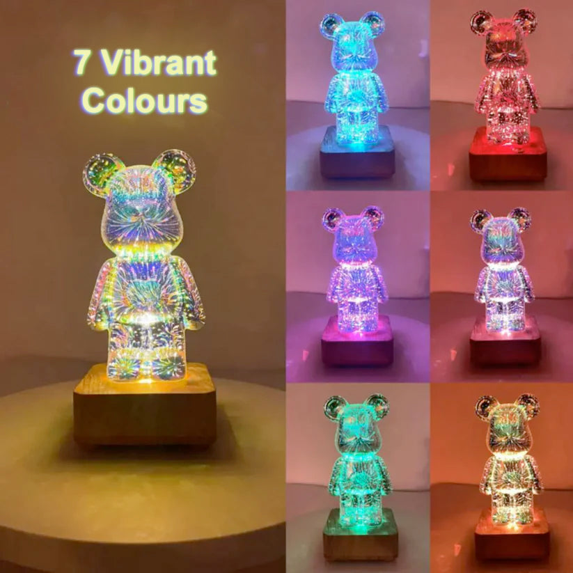 GlowBear Colour-Changing LED Lamp