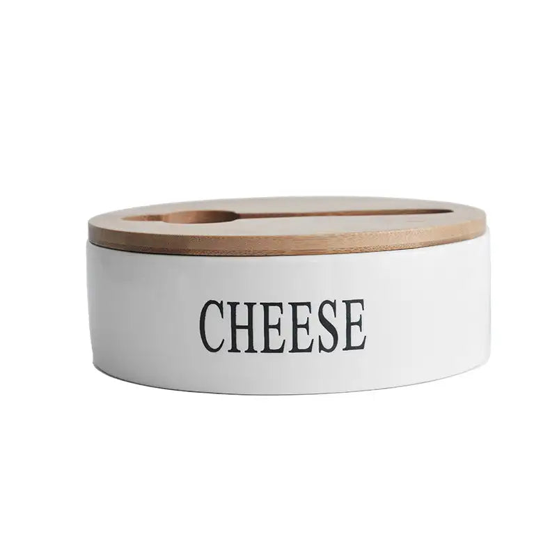 Stylish Ceramic Cream Cheese Dish