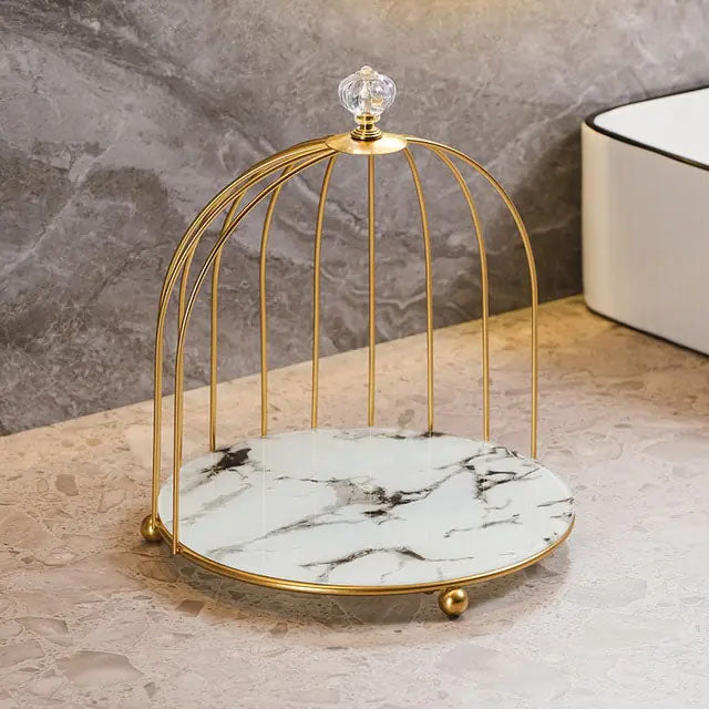 Bird Cage Cosmetic Organizer