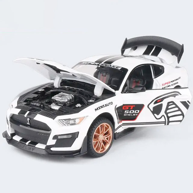 フォード マスタング シェルビー GT500 合金モデル スポーツカー