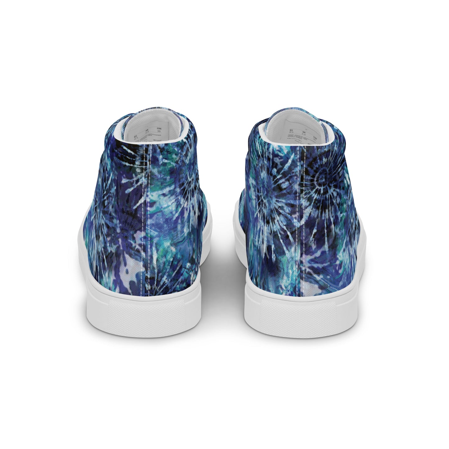 Women’s high top canvas shoes - Cosmic Journey