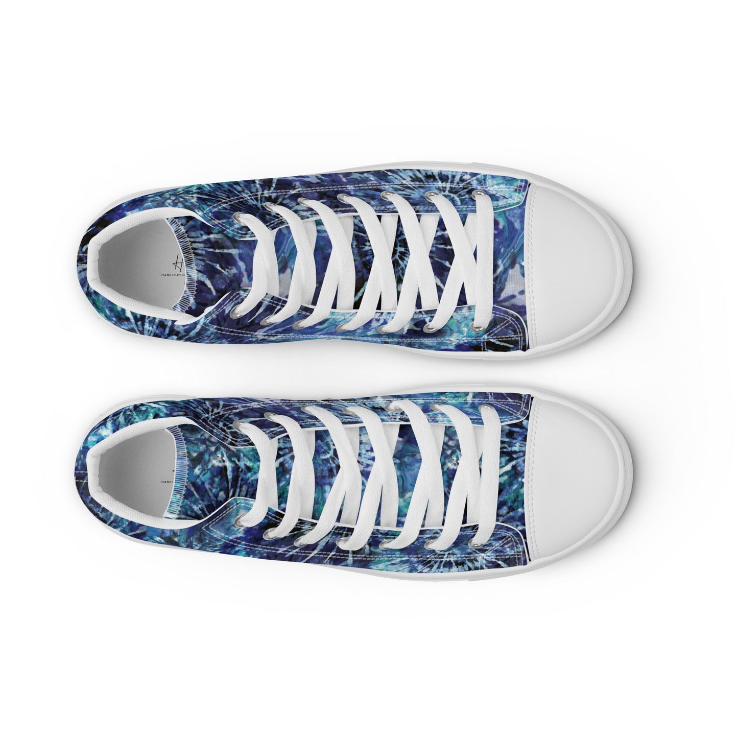 Women’s high top canvas shoes - Cosmic Journey