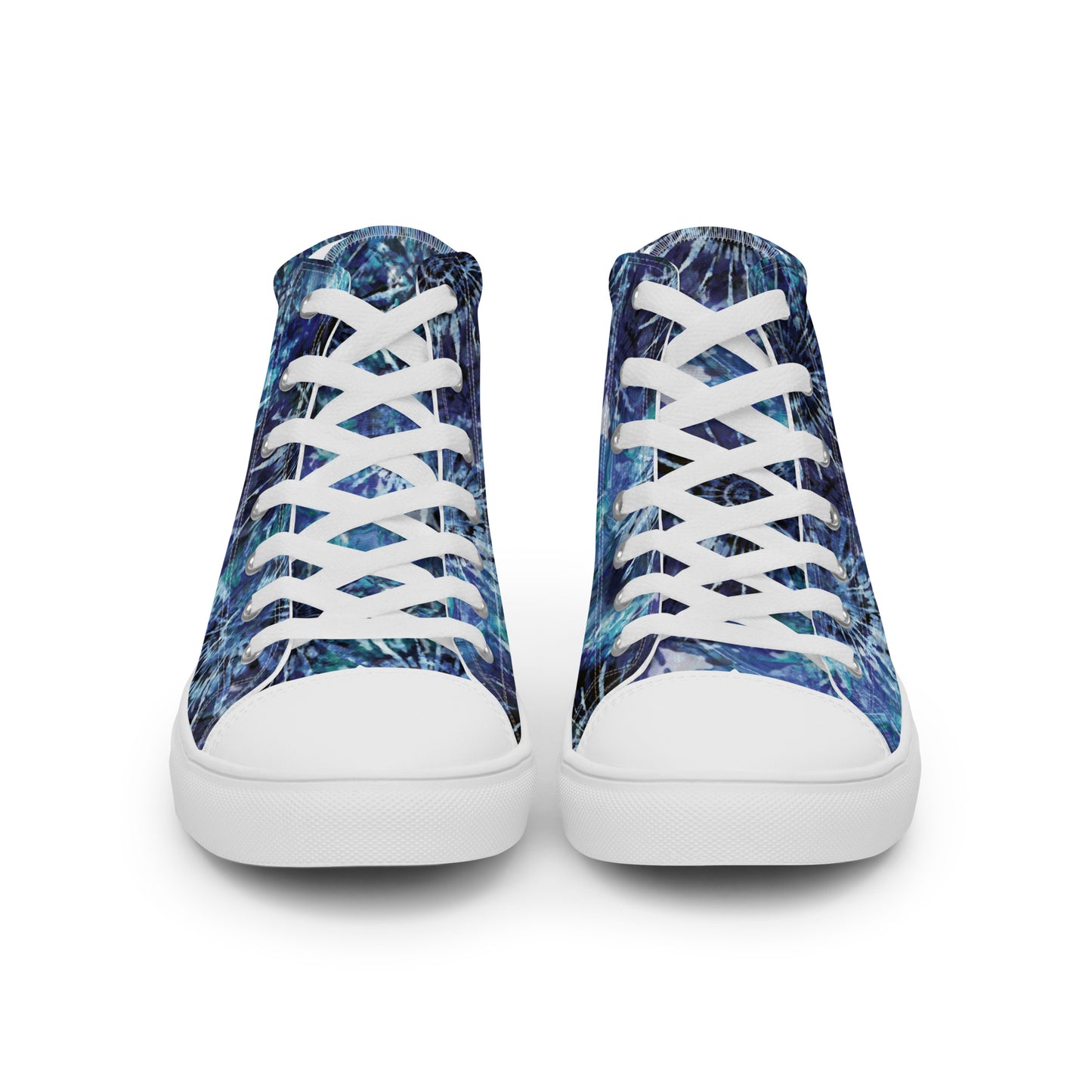 Women’s high top canvas shoes - Cosmic Journey