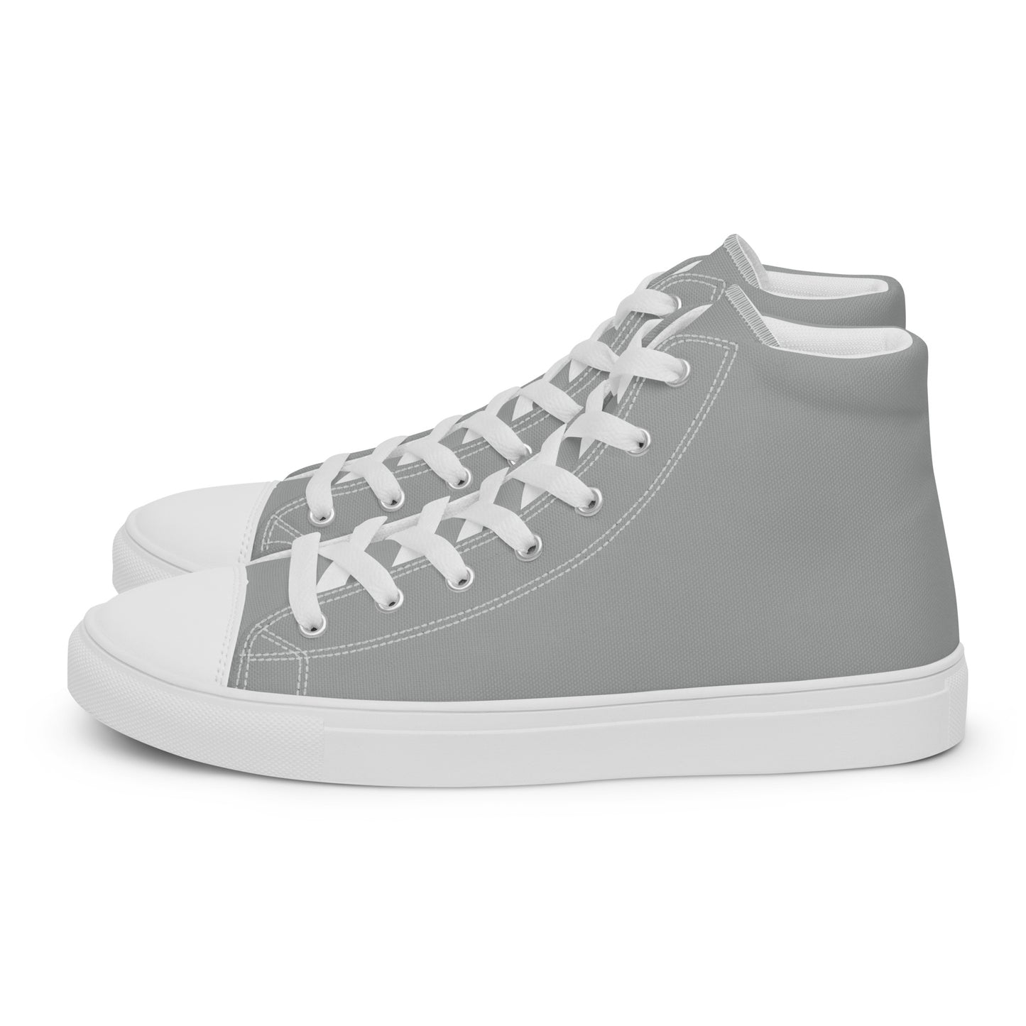 Women’s high top canvas shoes - Moonstone Grey