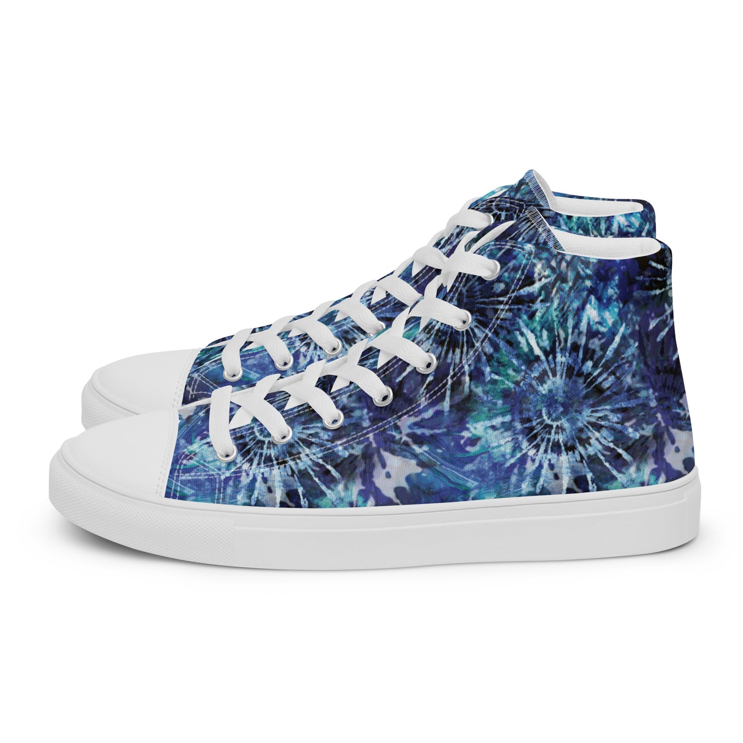 Women’s high top canvas shoes - Cosmic Journey