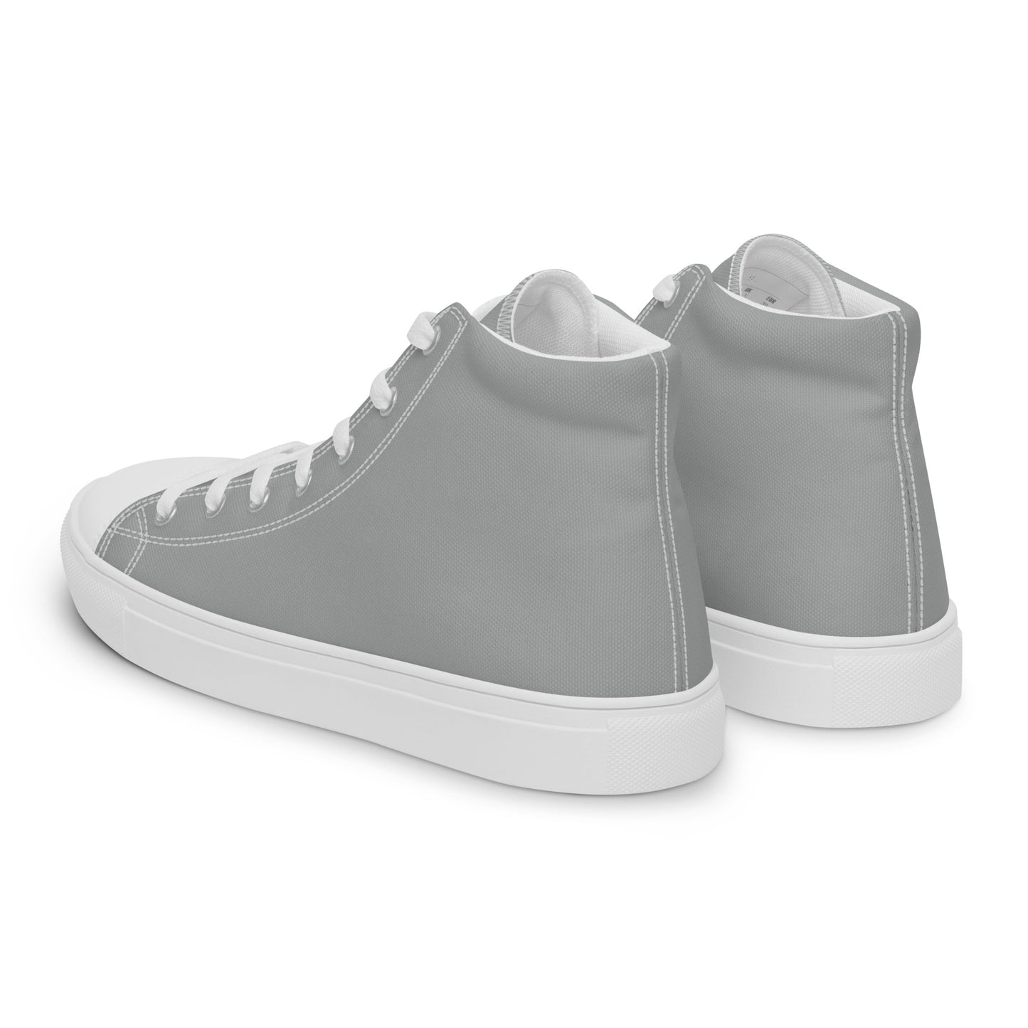 Women’s high top canvas shoes - Moonstone Grey