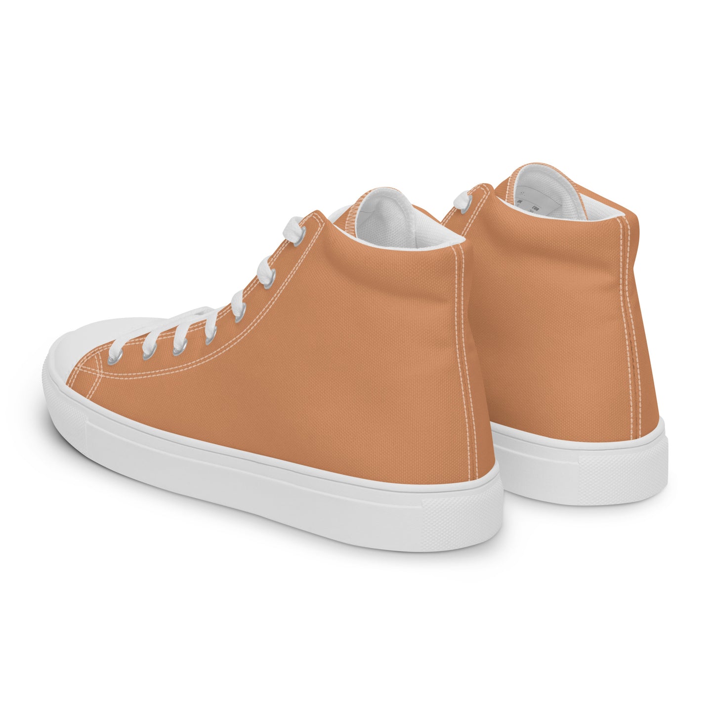 Women’s high top canvas shoes - Sunset Orange