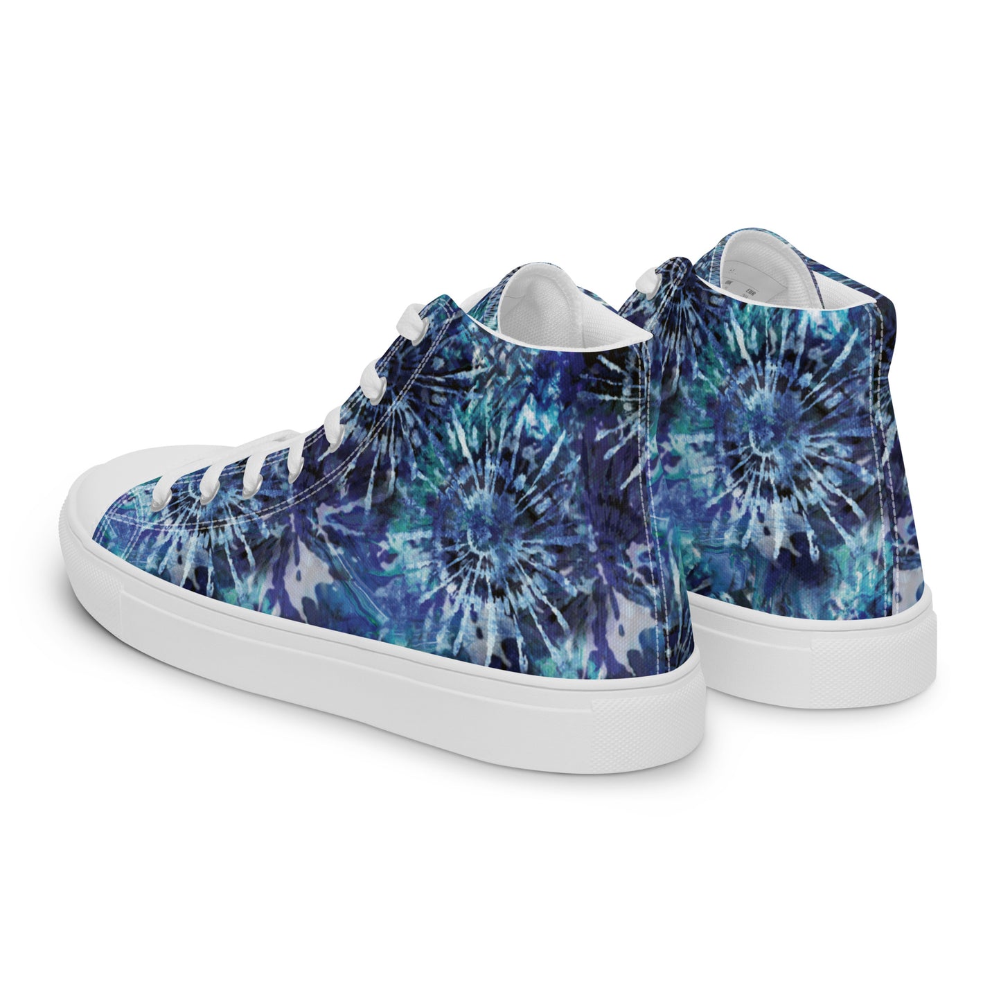 Women’s high top canvas shoes - Cosmic Journey