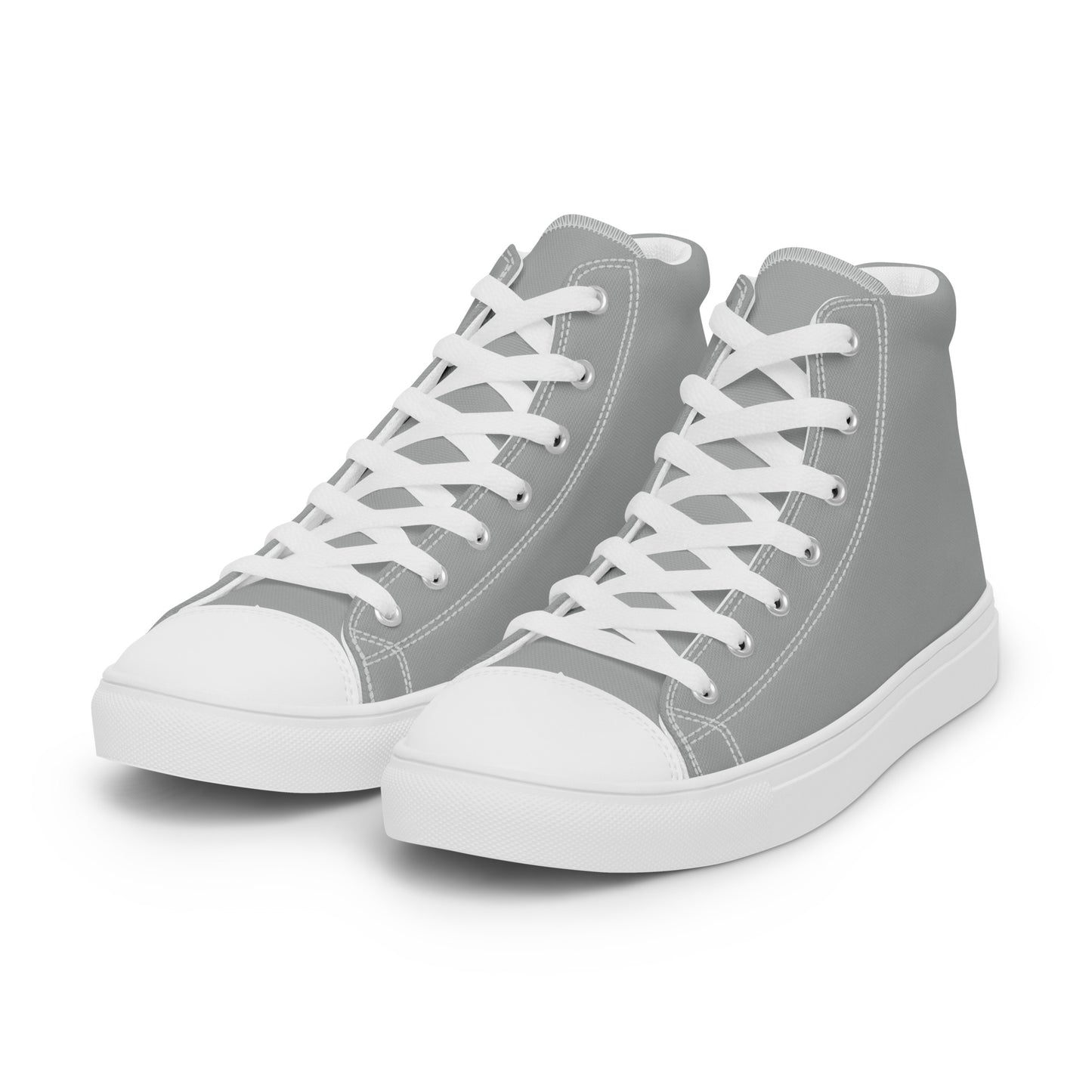 Women’s high top canvas shoes - Moonstone Grey