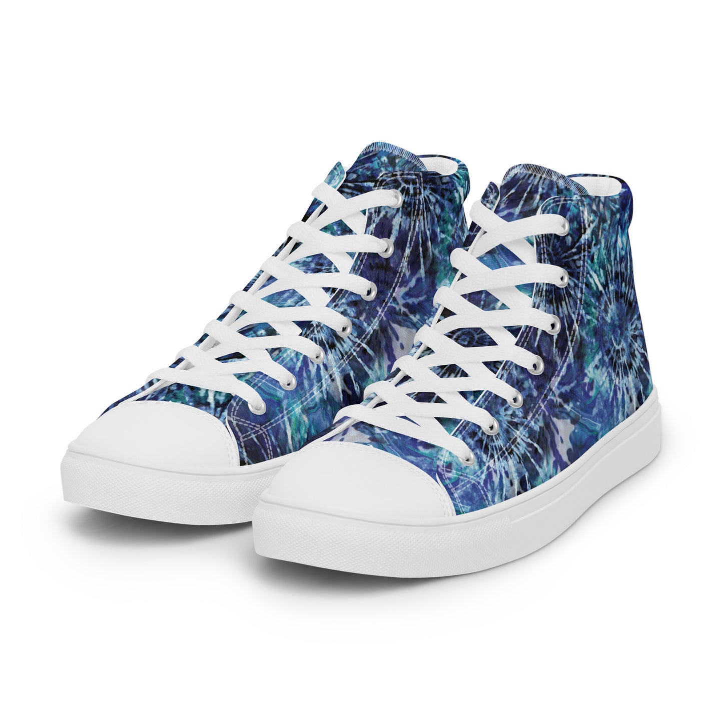 Women’s high top canvas shoes - Cosmic Journey