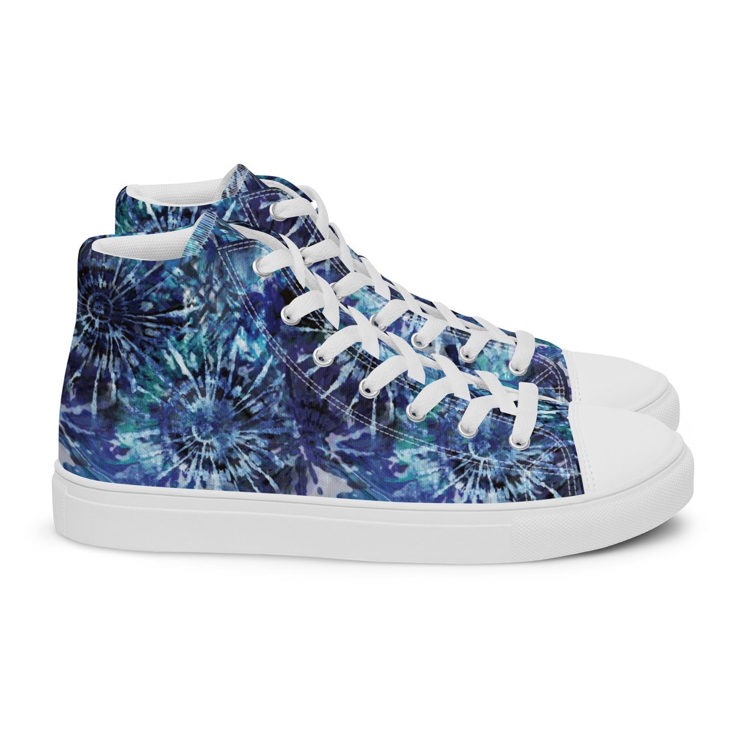 Women’s high top canvas shoes - Cosmic Journey