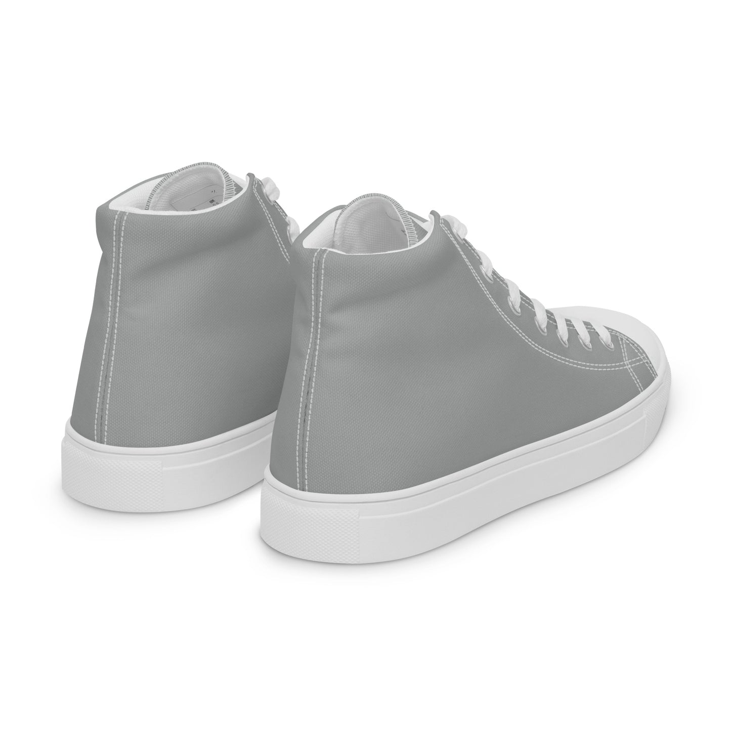 Women’s high top canvas shoes - Moonstone Grey
