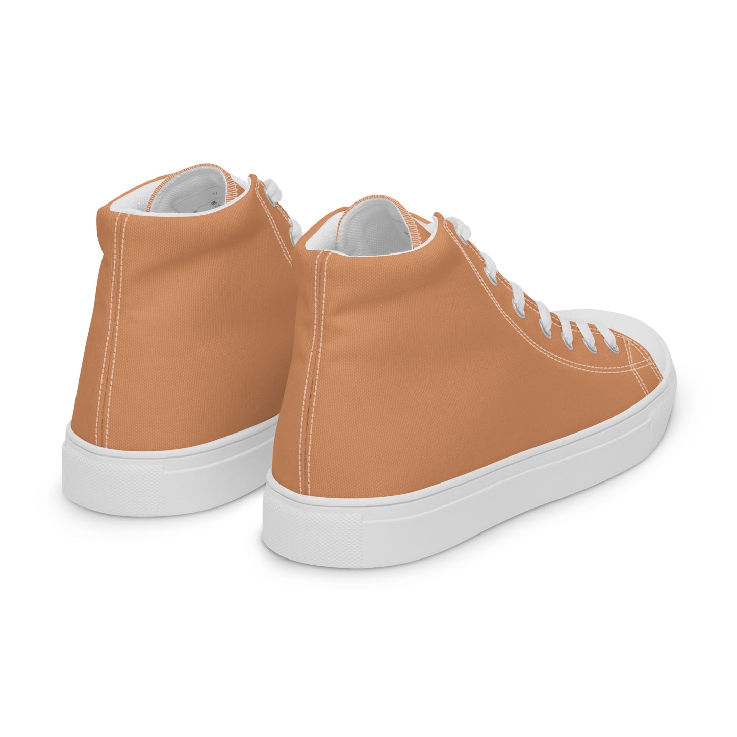 Women’s high top canvas shoes - Sunset Orange