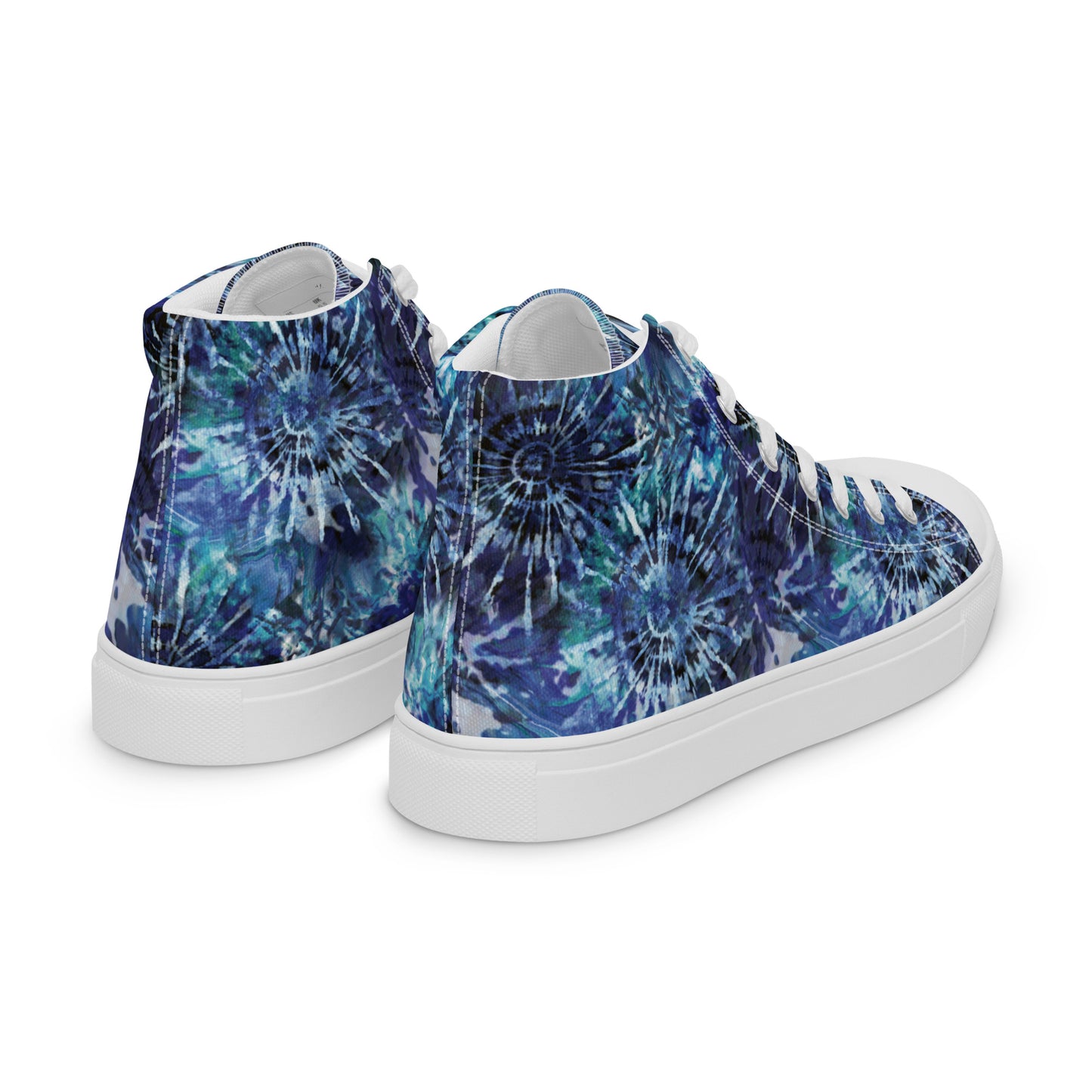 Women’s high top canvas shoes - Cosmic Journey