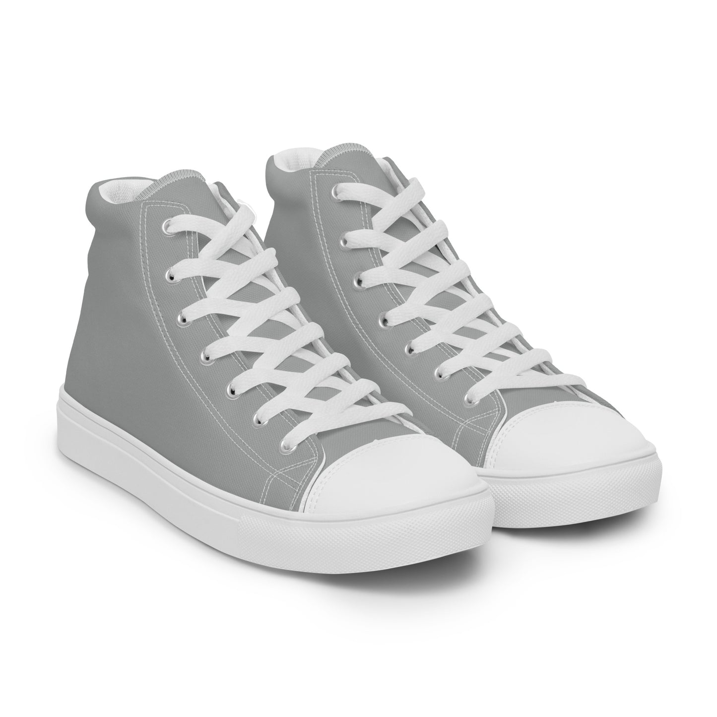 Women’s high top canvas shoes - Moonstone Grey