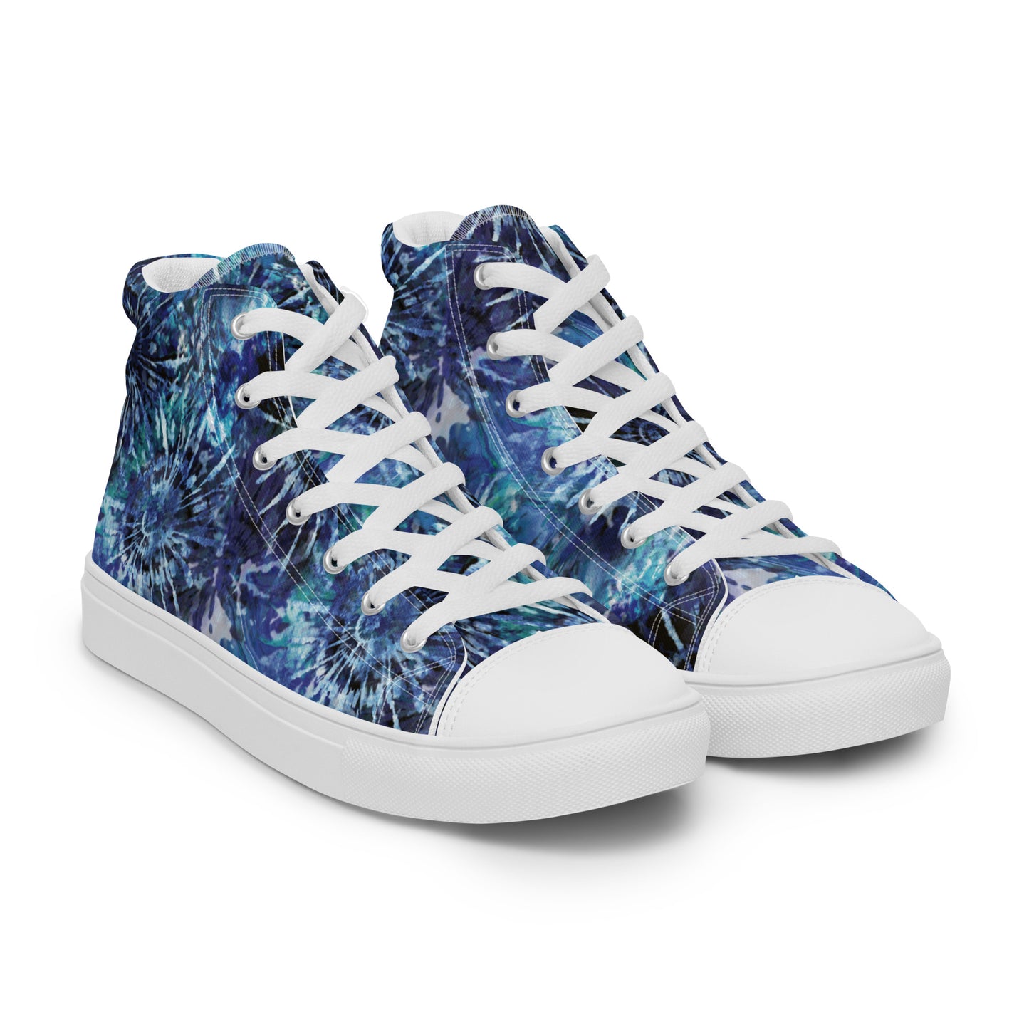 Women’s high top canvas shoes - Cosmic Journey