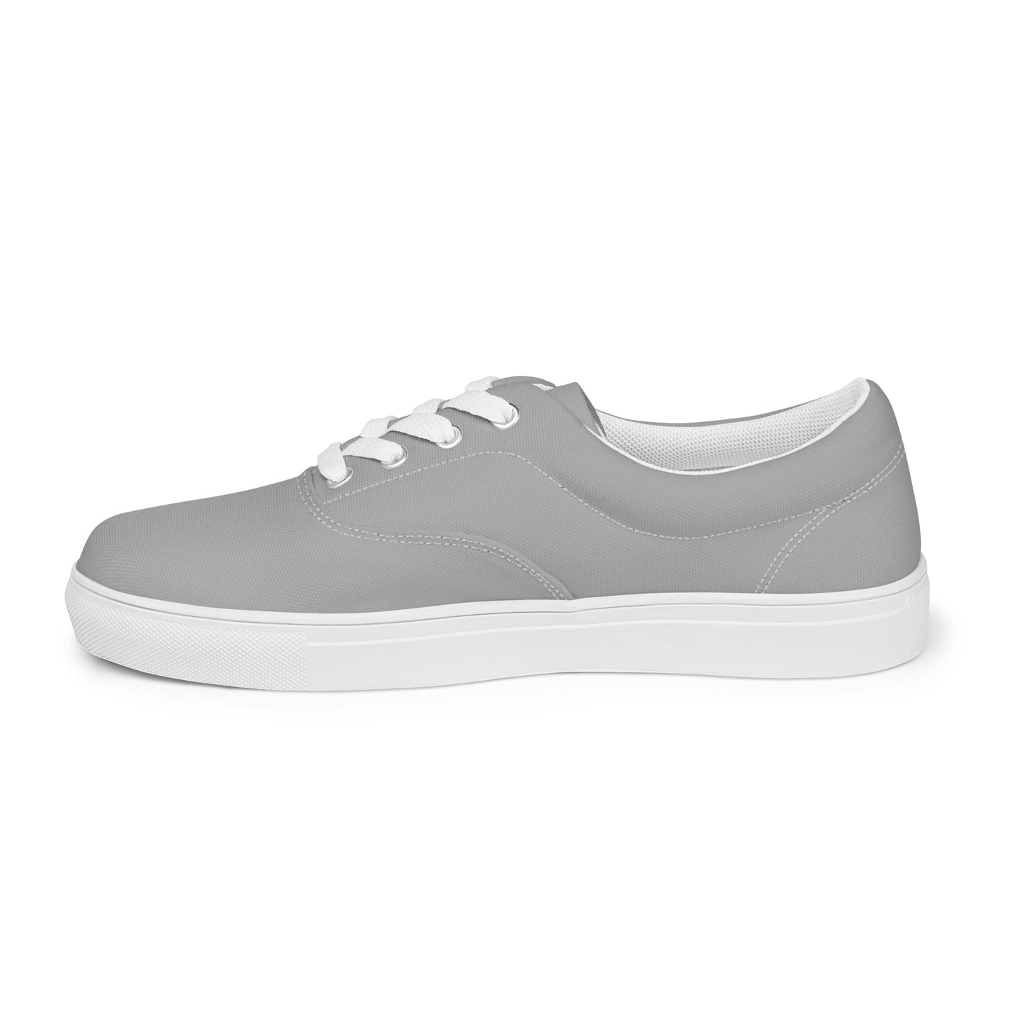 Women’s lace-up canvas shoes - Moonstone Grey