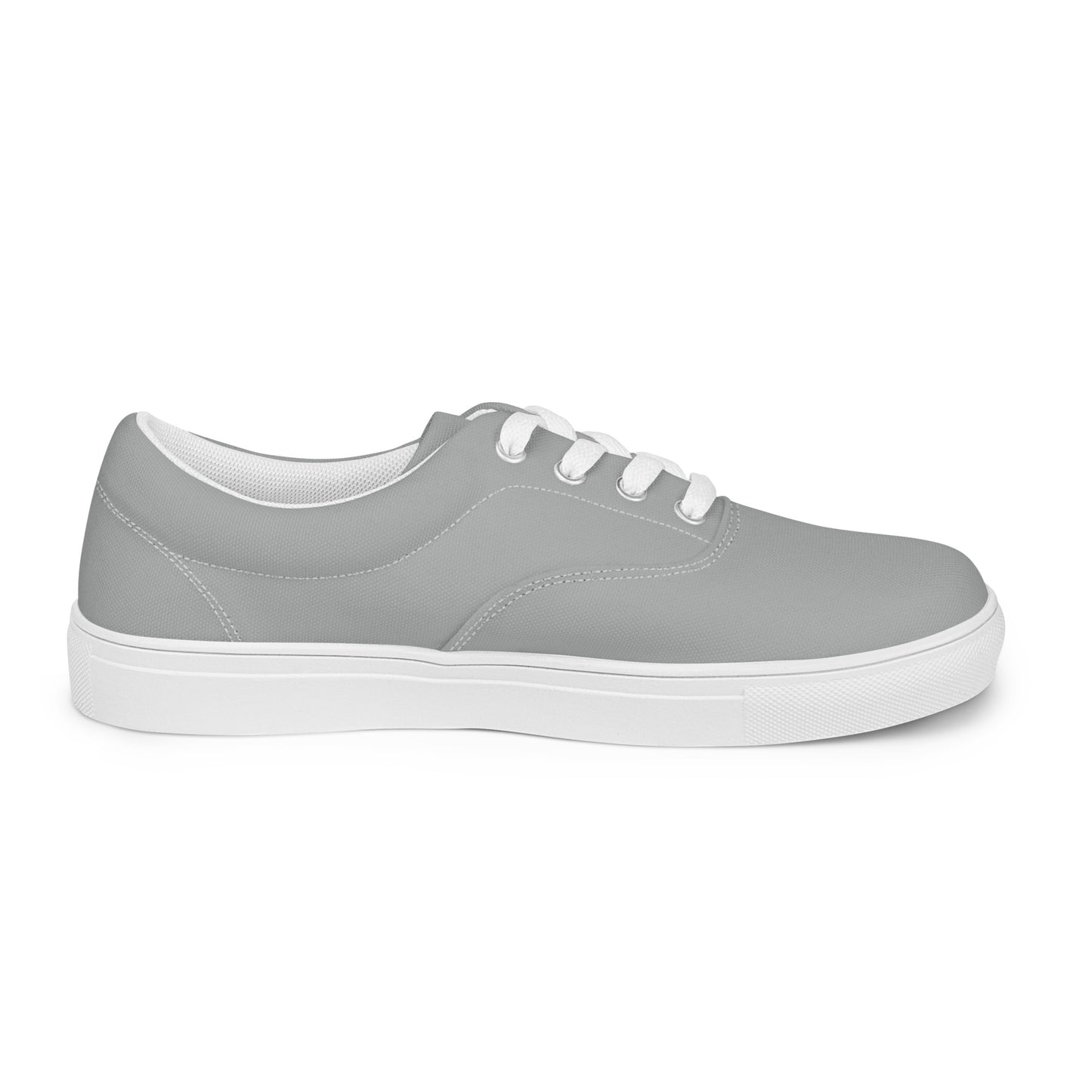 Women’s lace-up canvas shoes - Moonstone Grey