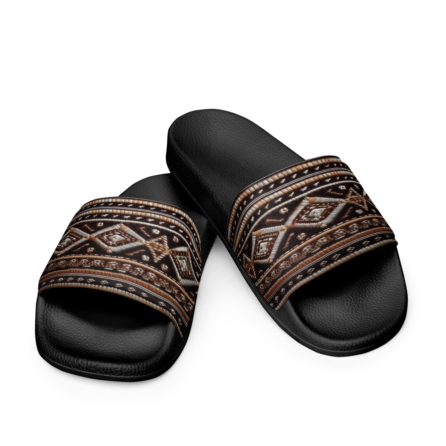 Women's Comfort Sliders - African Style