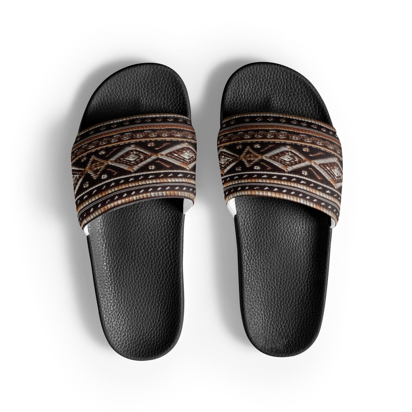 Women's Comfort Sliders - African Style