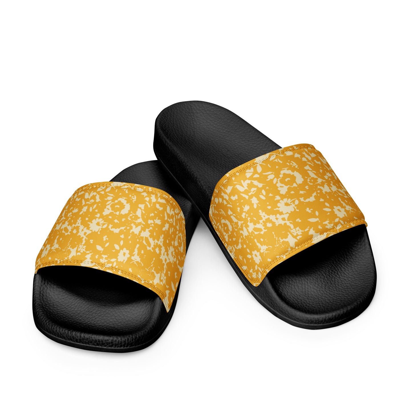 Women's Comfort Sliders - Sunny Blossoms