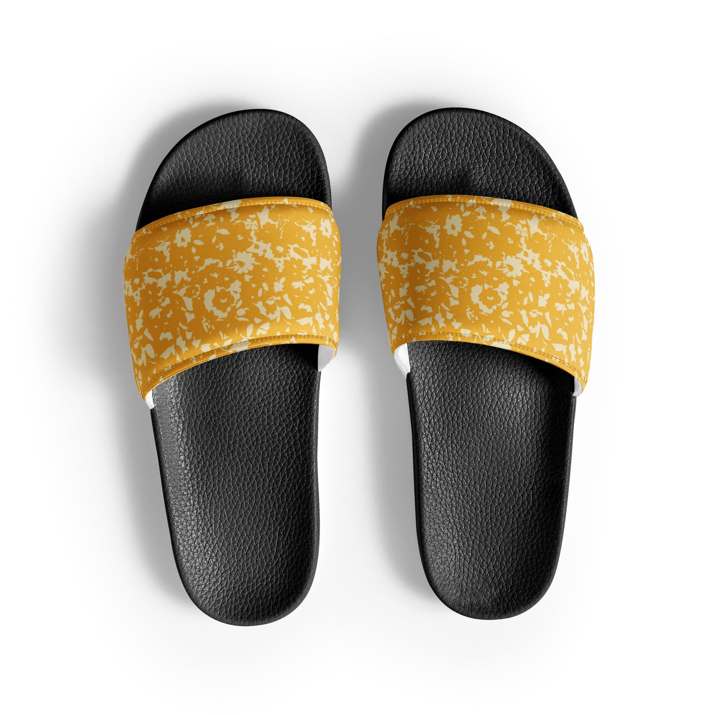 Women's Comfort Sliders - Sunny Blossoms
