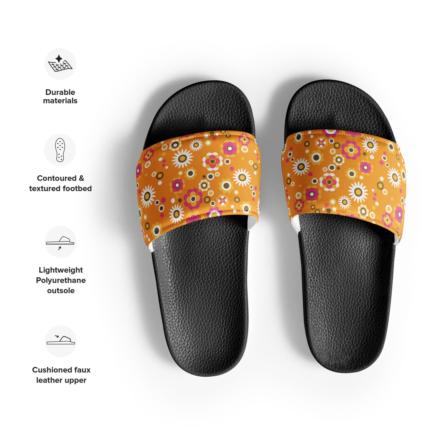 Women's Comfort Sliders - Petal Parade