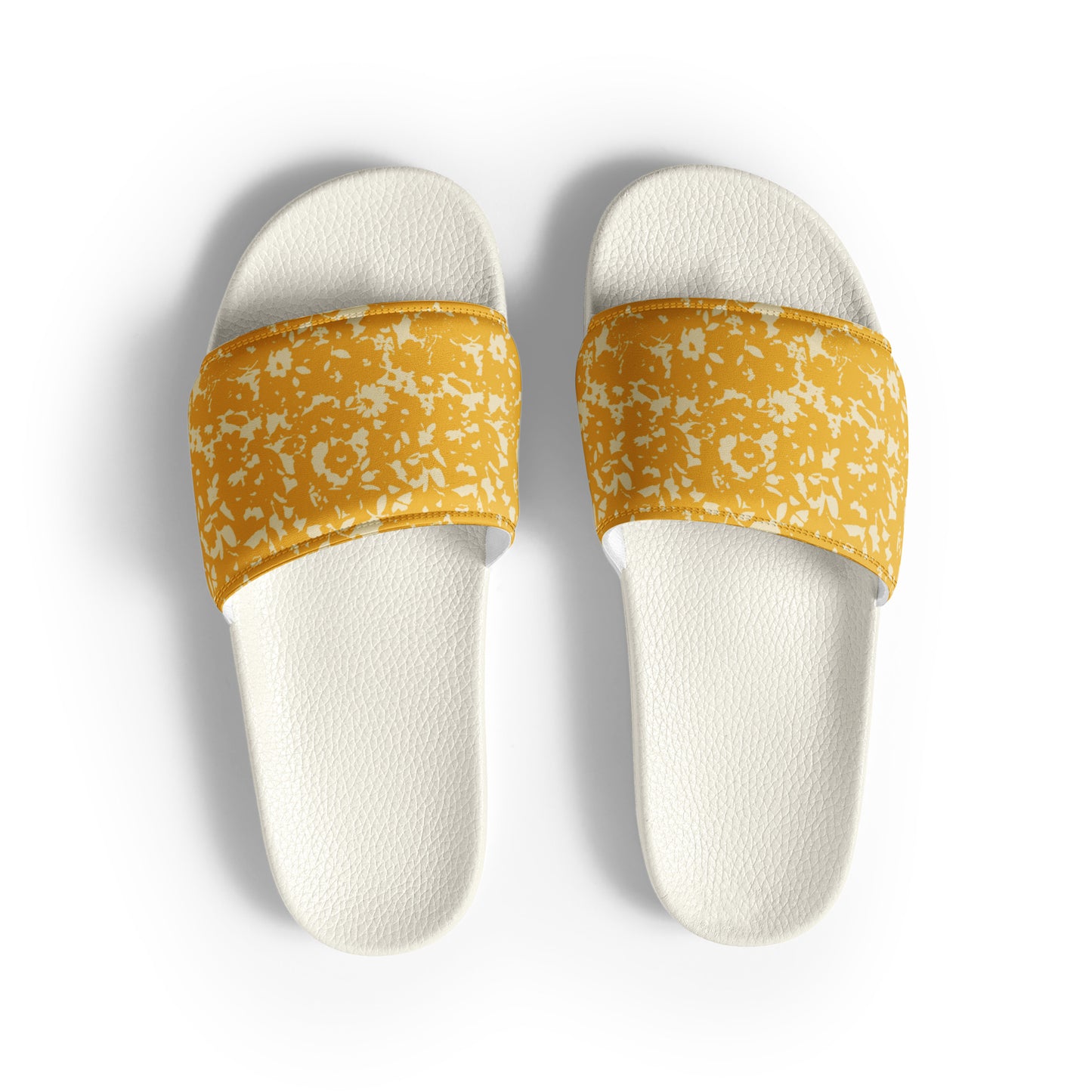 Women's Comfort Sliders - Sunny Blossoms