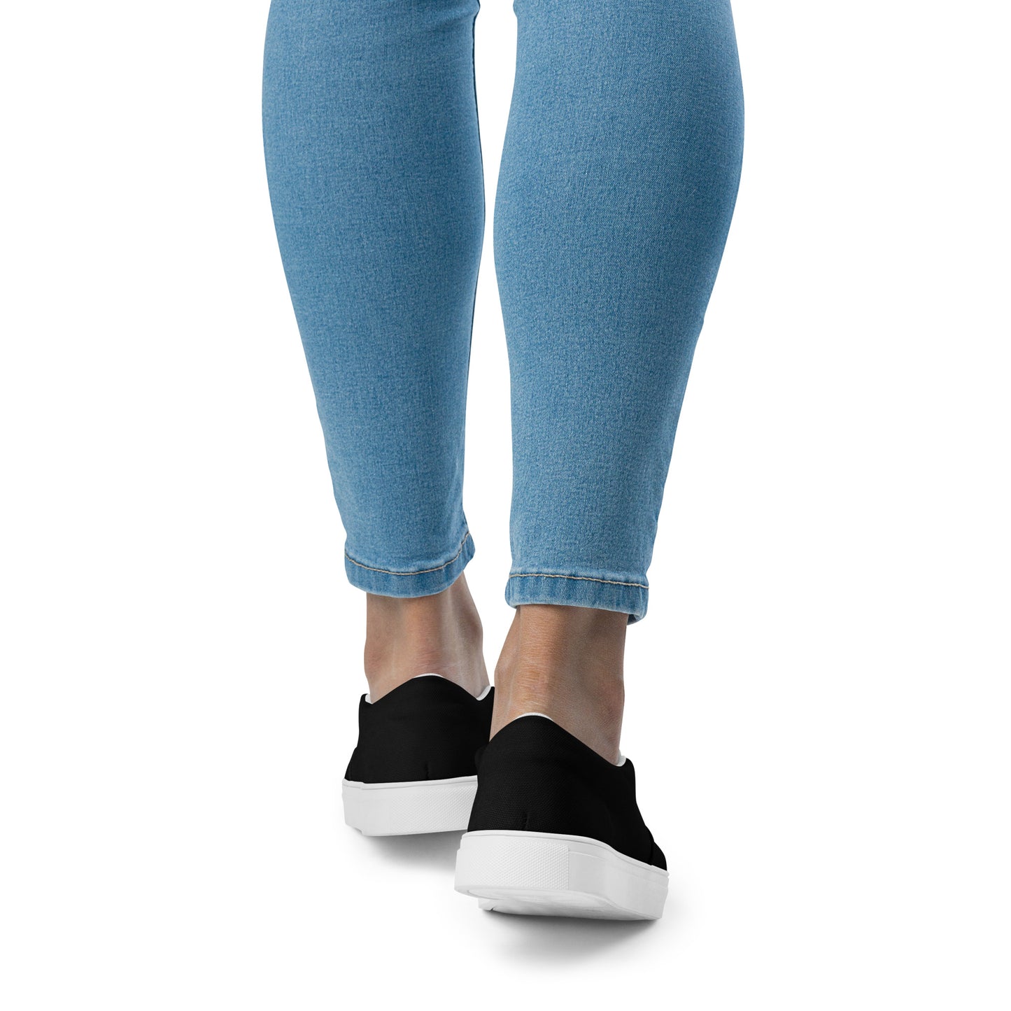 Women’s slip-on canvas shoes - Classic Black