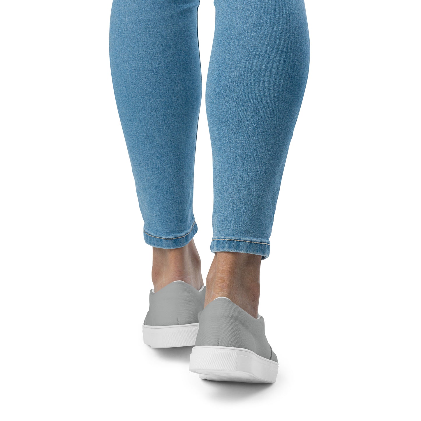 Women’s slip-on canvas shoes - Moonstone Grey