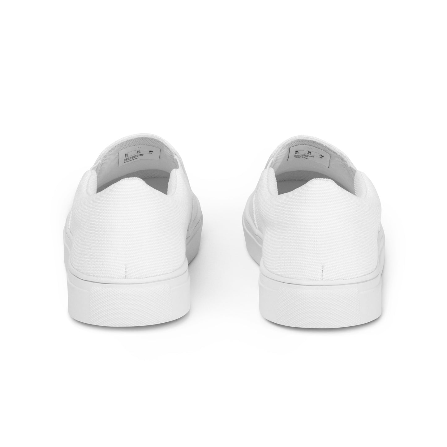 Women’s slip-on canvas shoes - Pure White