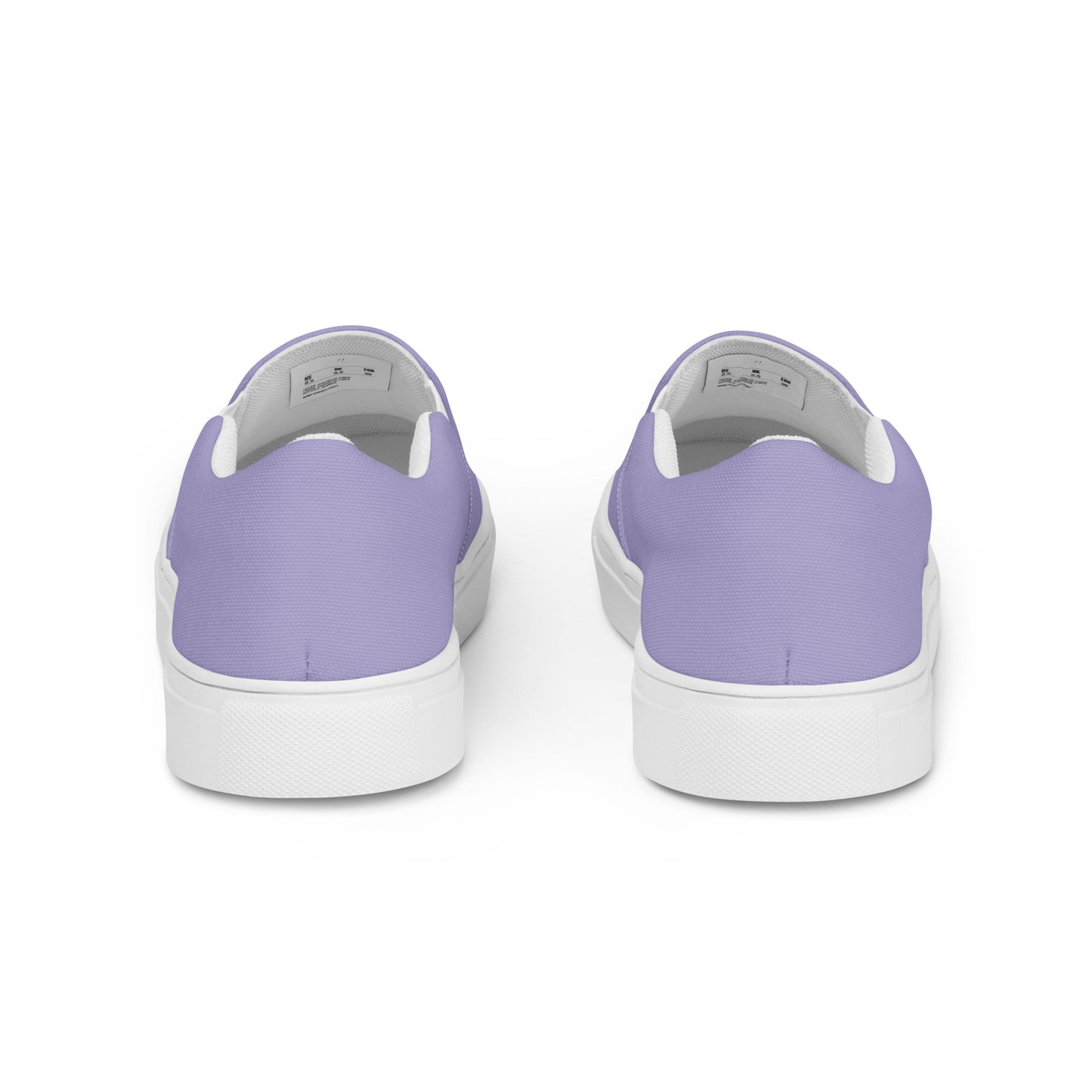 Women’s slip-on canvas shoes - Pastel Plum