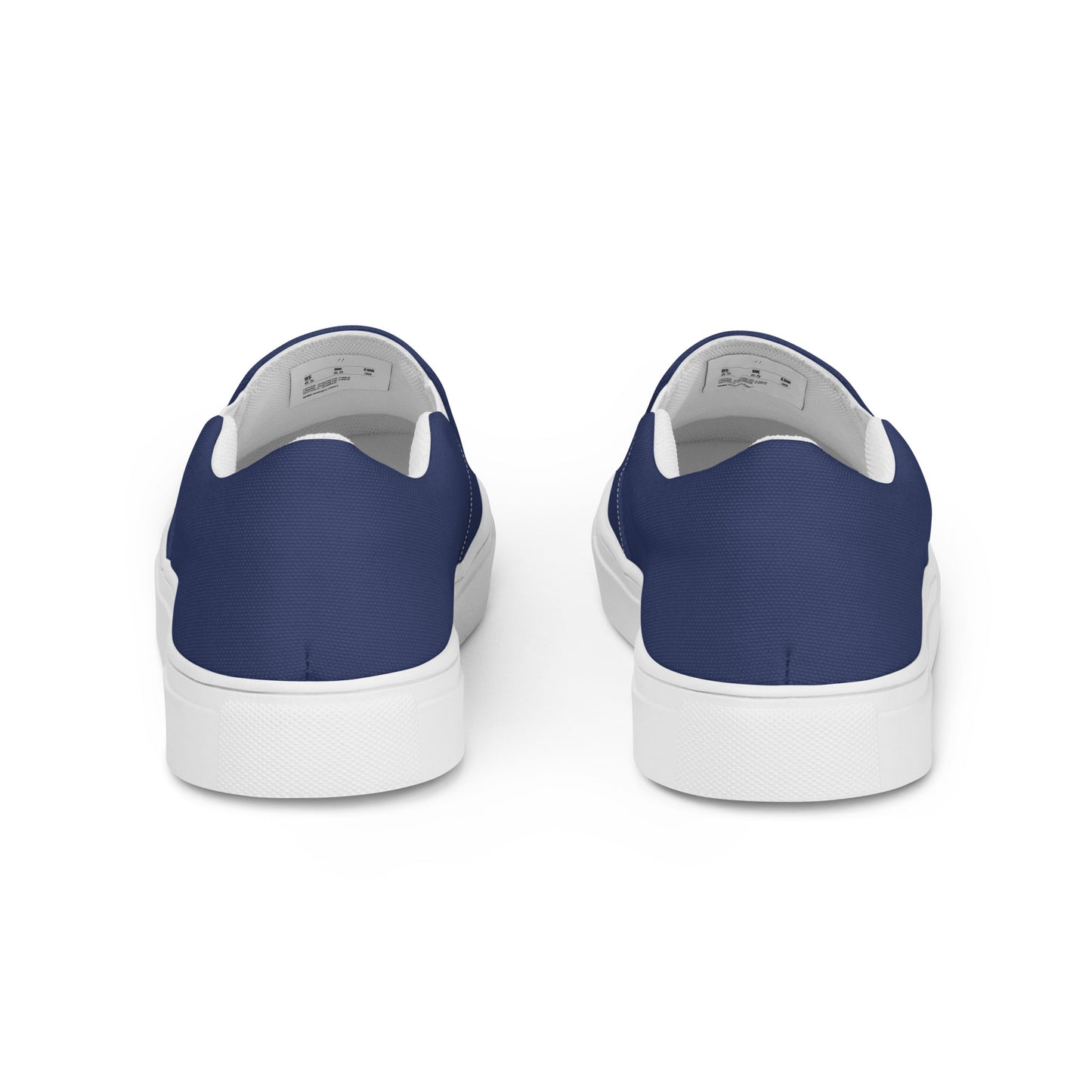 Women’s slip-on canvas shoes - Denim Blue