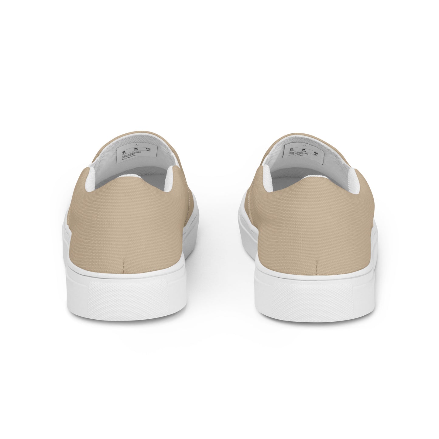 Women’s slip-on canvas shoes - Khaki