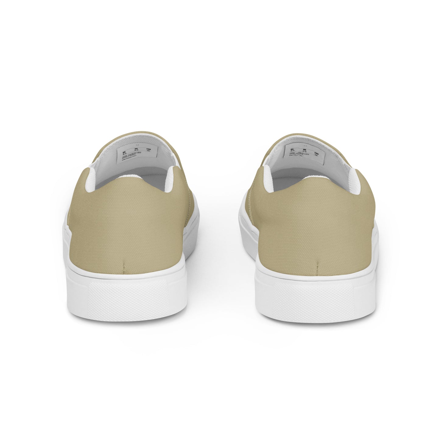Women’s slip-on canvas shoes - Sandstone