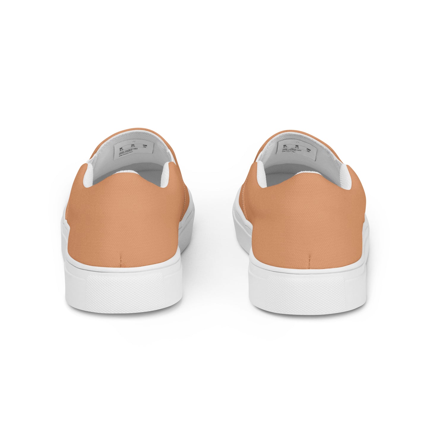 Women’s slip-on canvas shoes - Sunset Orange