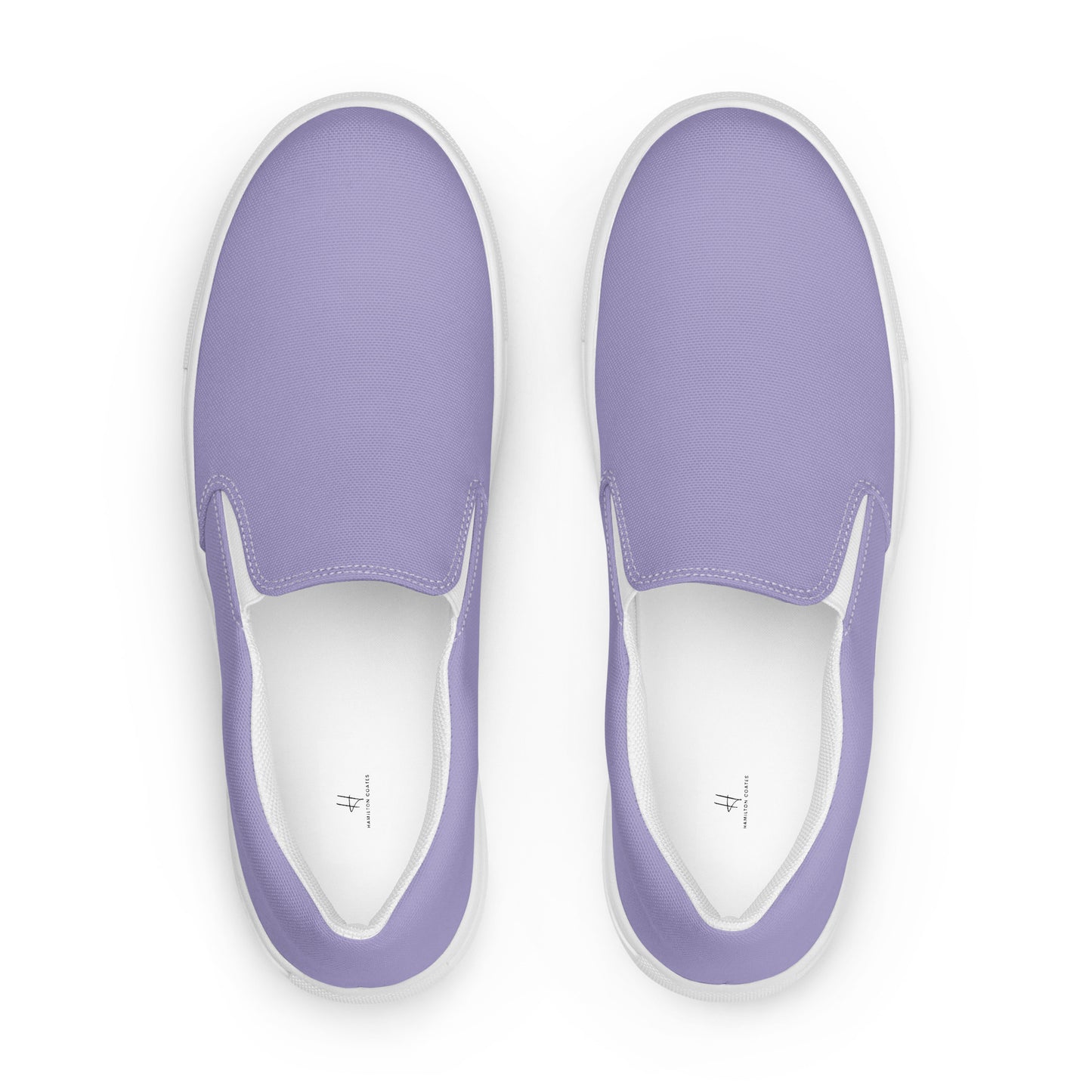 Women’s slip-on canvas shoes - Pastel Plum