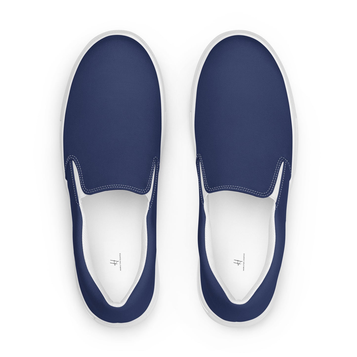 Women’s slip-on canvas shoes - Denim Blue