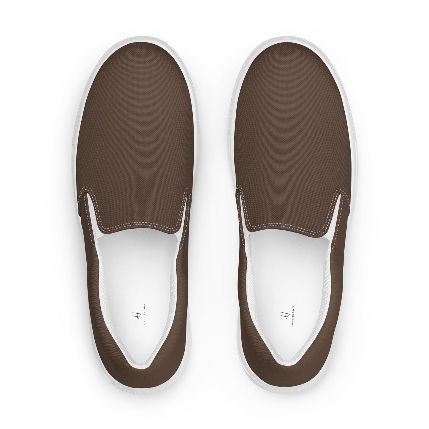Women’s slip-on canvas shoes - Mocha