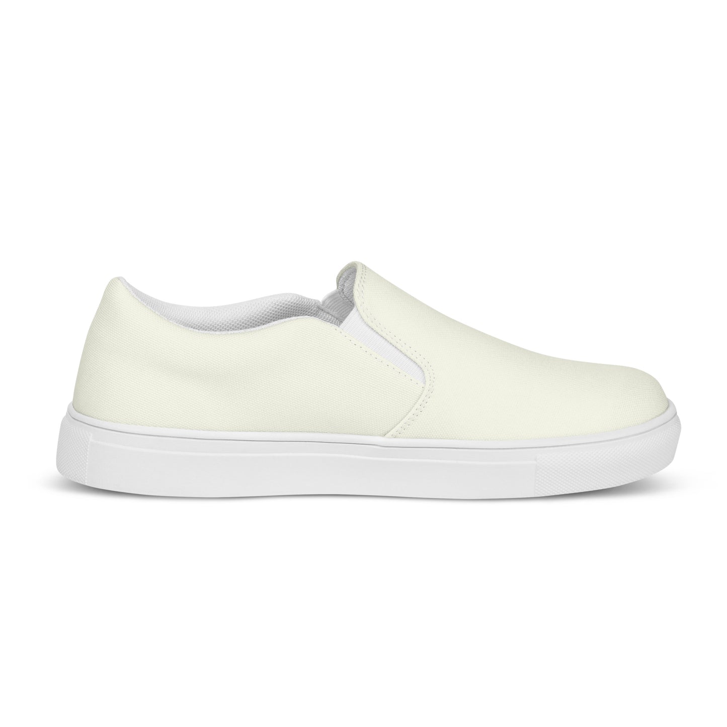 Women’s slip-on canvas shoes - Ivory