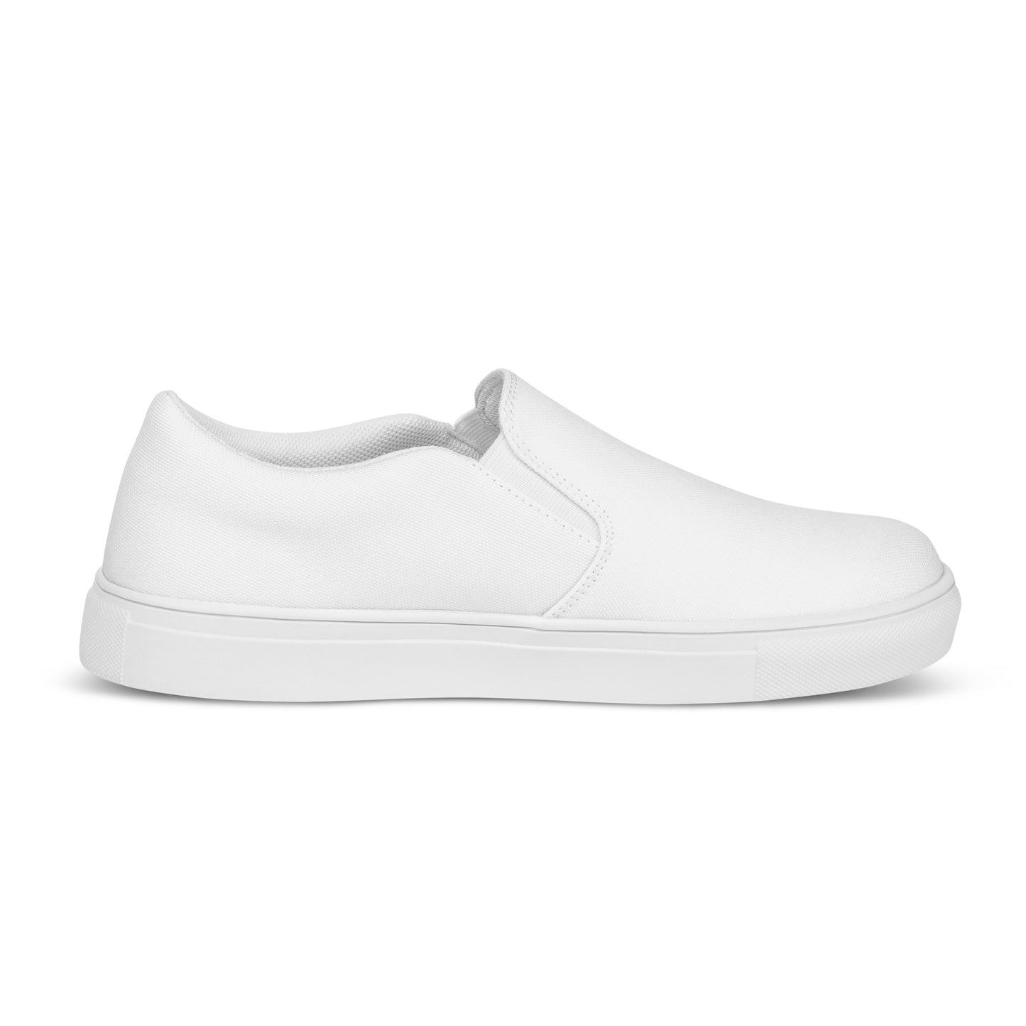 Women’s slip-on canvas shoes - Pure White