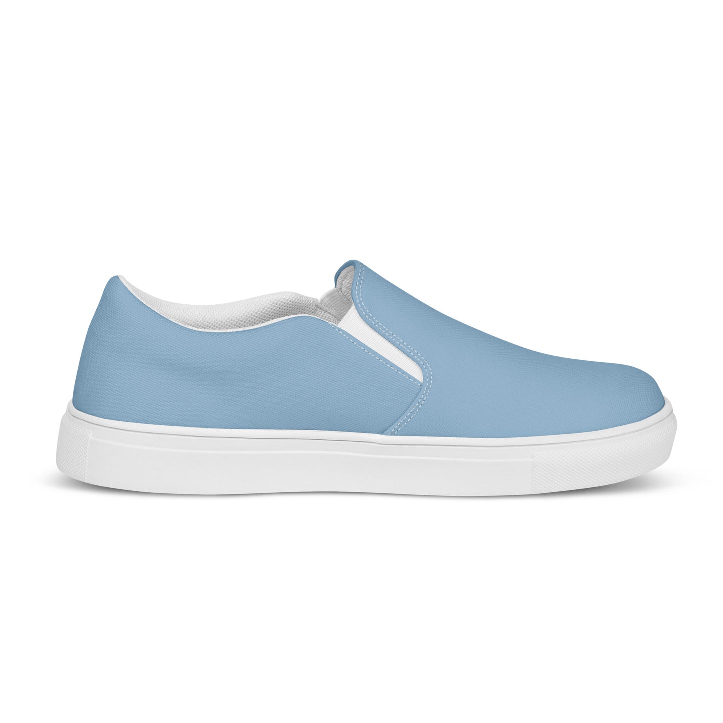 Women’s slip-on canvas shoes - Pale Blue