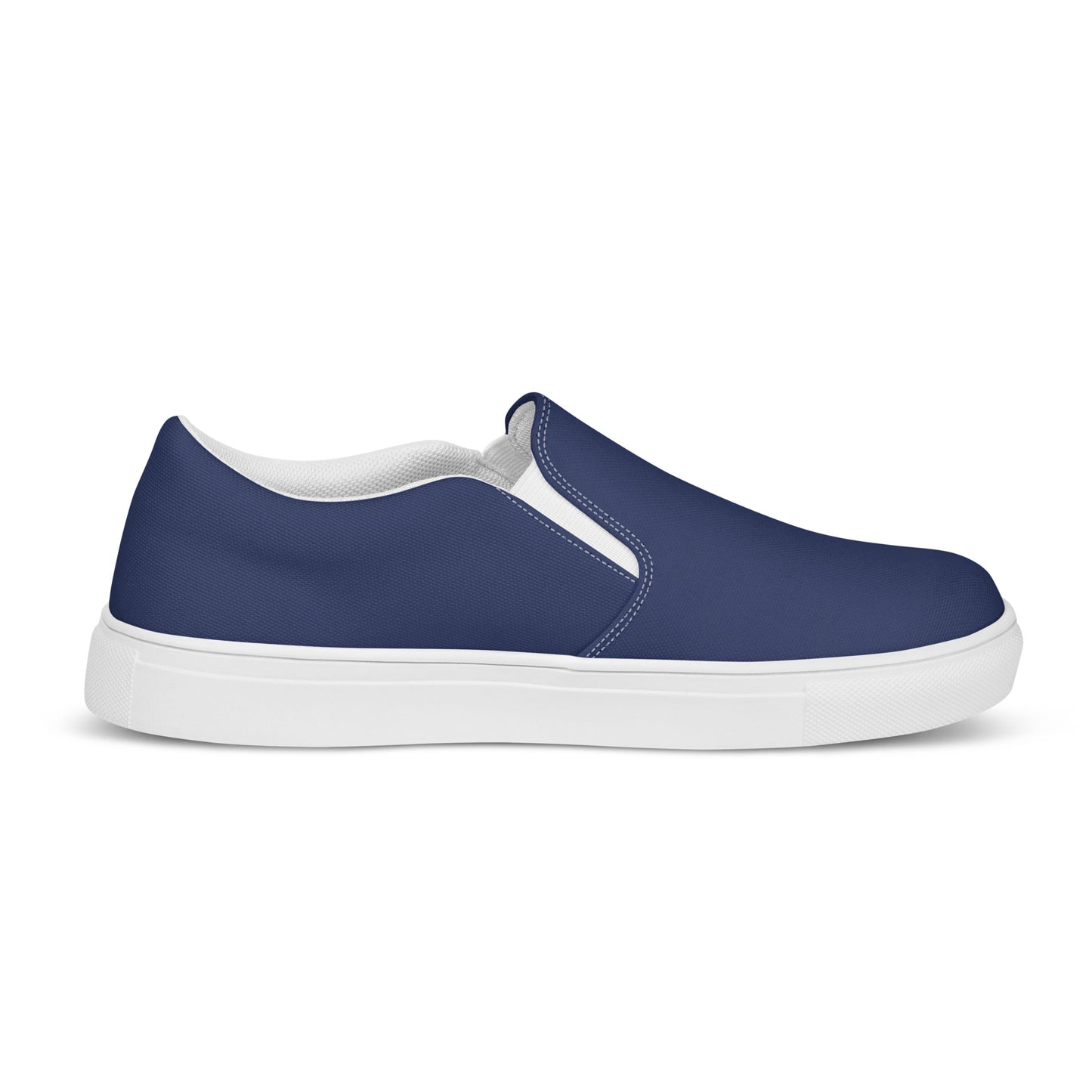 Women’s slip-on canvas shoes - Denim Blue