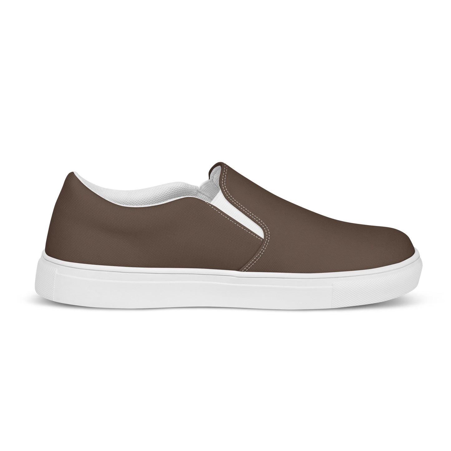 Women’s slip-on canvas shoes - Mocha