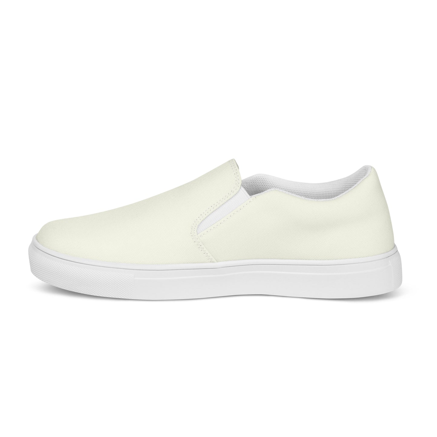 Women’s slip-on canvas shoes - Ivory