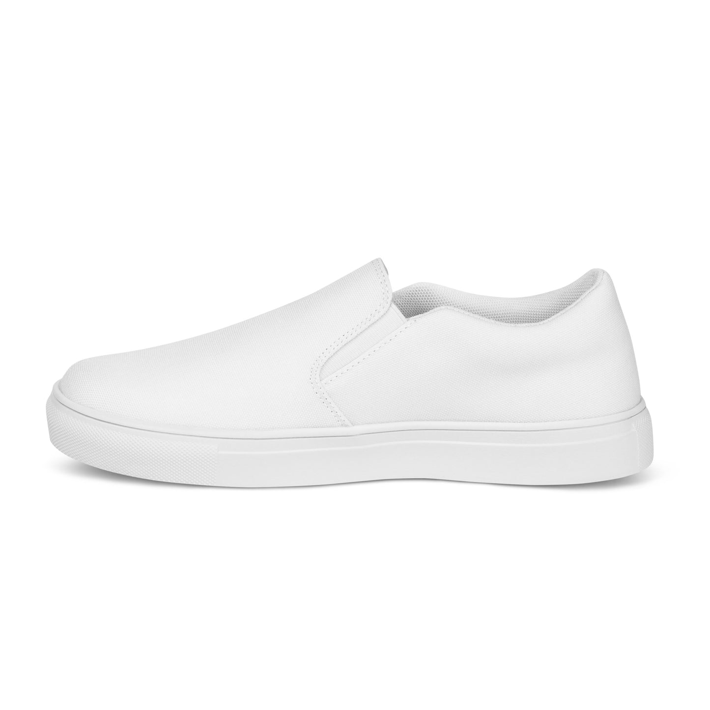 Women’s slip-on canvas shoes - Pure White