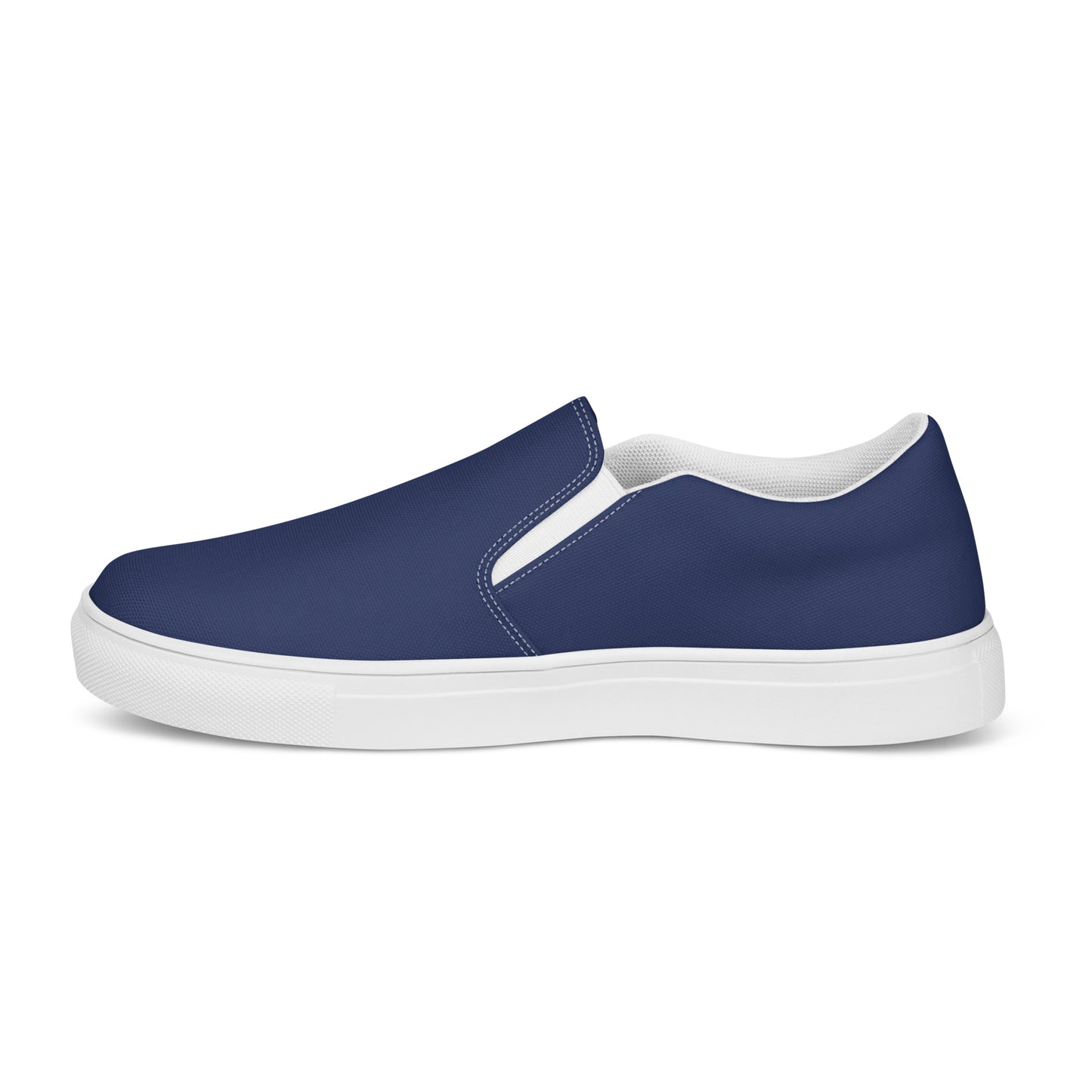 Women’s slip-on canvas shoes - Denim Blue