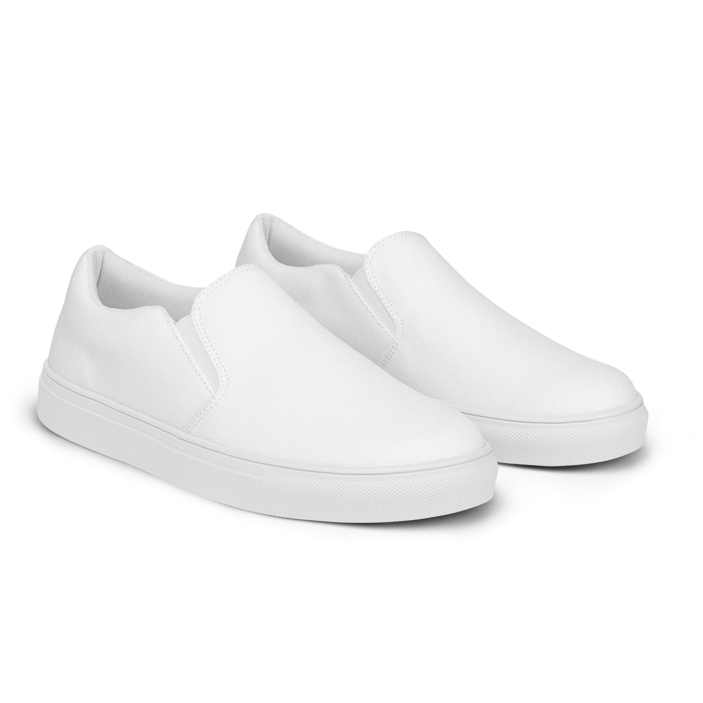 Women’s slip-on canvas shoes - Pure White
