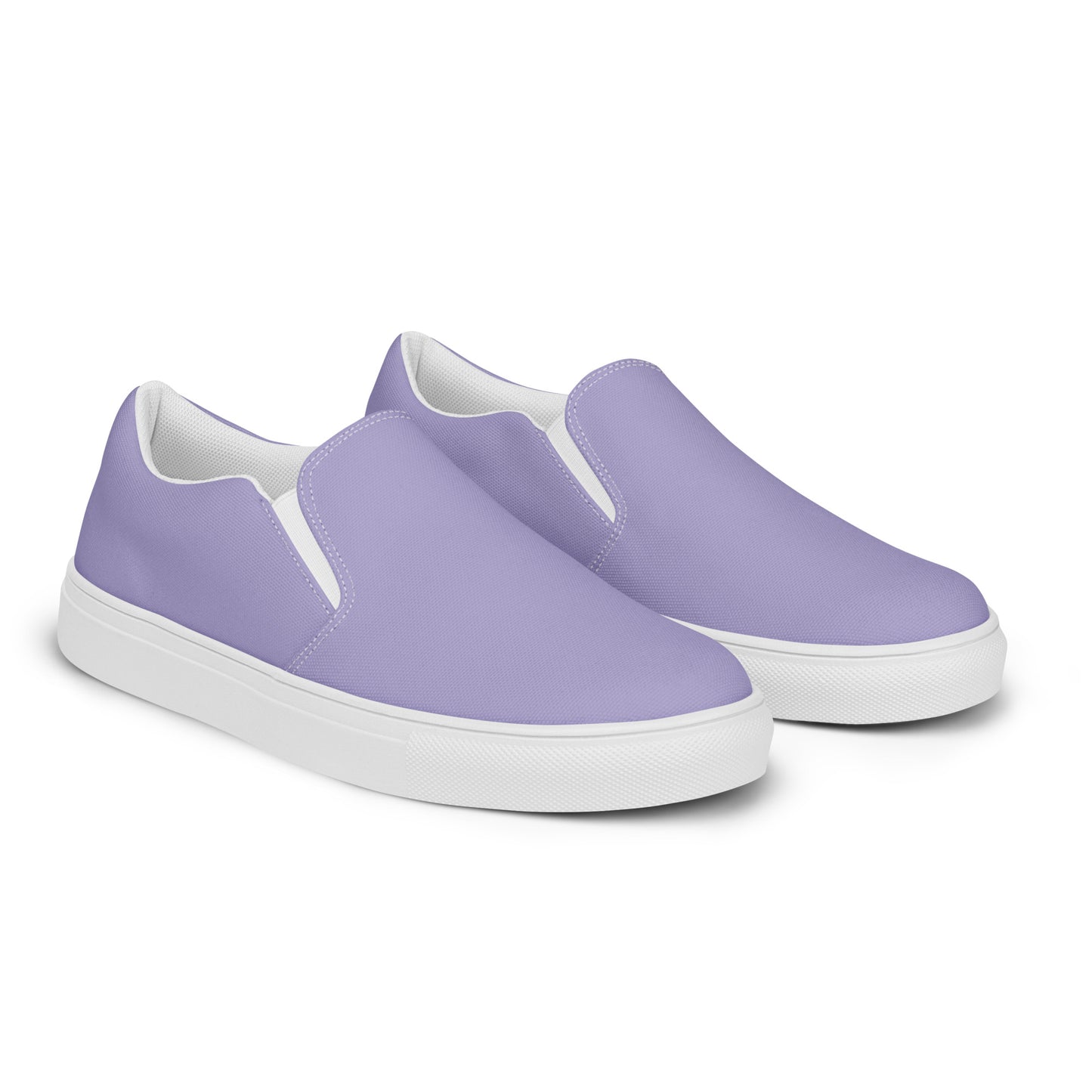 Women’s slip-on canvas shoes - Pastel Plum