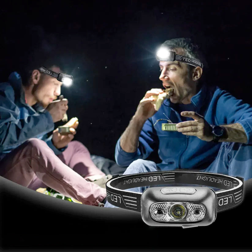 PowerGlow Rechargeable Sensor Headlamp